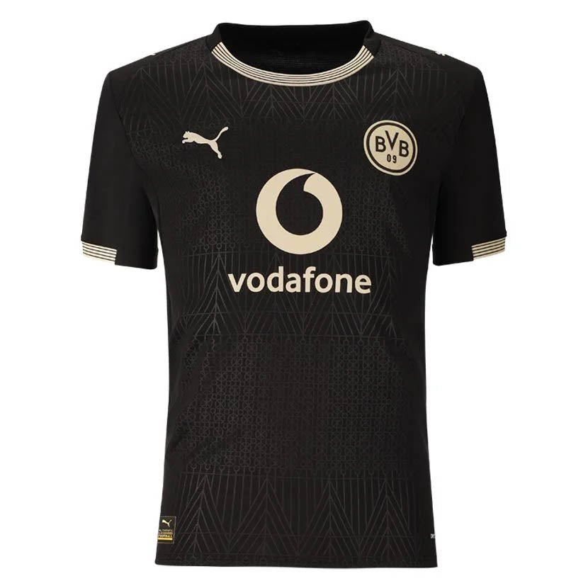 Borussia Dortmund Uniforme especial Rote Erde 100 anos - Preta