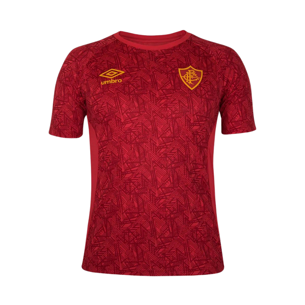 Camisa Fluminense Treino Umbro Masculina Torcedor 24/25 - Vermelha