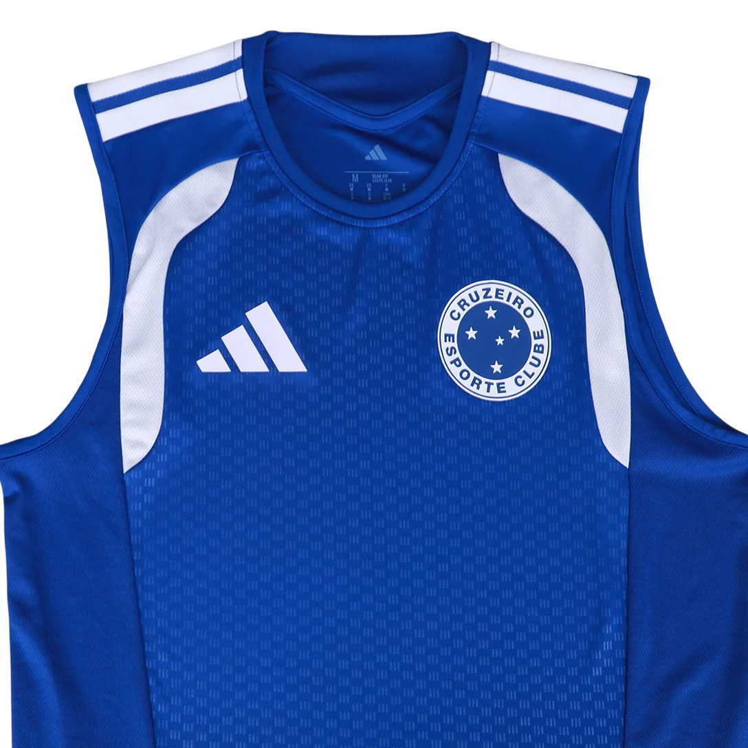 Camisa Regata Cruzeiro Torcedor 26/27 Treino - Azul