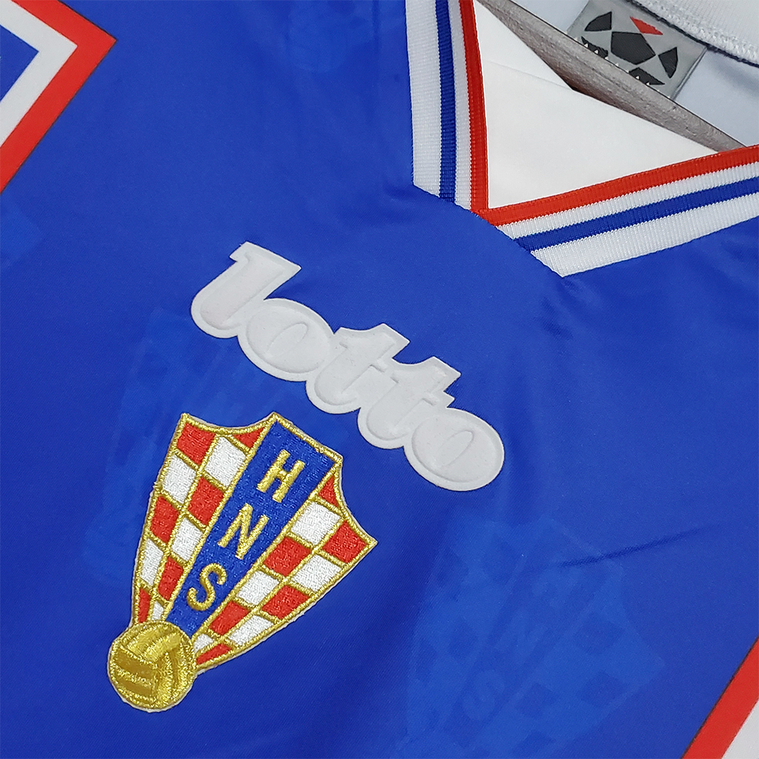 Camisa Croácia 1998 Home – Retrô