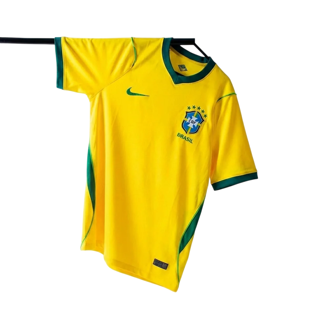 Camisa Brasil Home 26/27 Nike Torcedor Masculina - Amarela