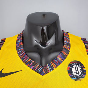 Regata Brooklyn Nets Commemorative Edition Yellow 20/21