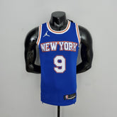 Camisa NBA NY Knicks #9 Barret - 75° Aniversário Limited Blue