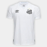 Camisa Santos I 25/26 s/n Torcedor Umbro Masculina - Branco+Cinza