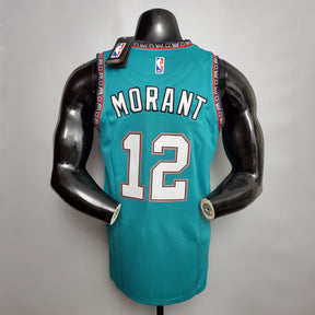 Camisa NBA Memphis Grizzlies #12 Morant - Recognition Green