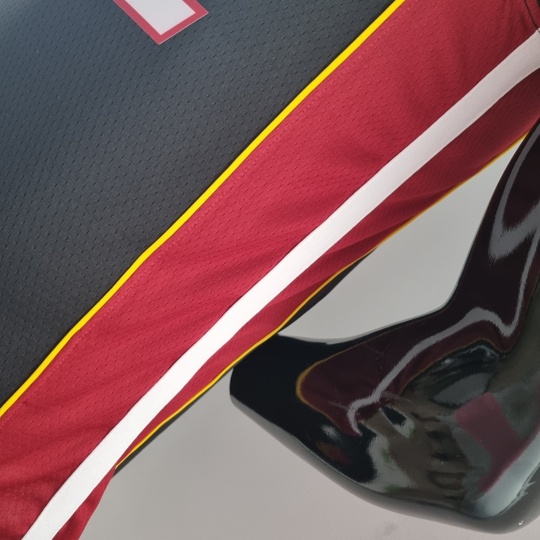 Camisa NBA Miami Heat #3 Wade - 75° Aniversário Black