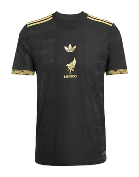 Camisa México 25/26 Gold Cup Edition - Preta - Versão Torcedor