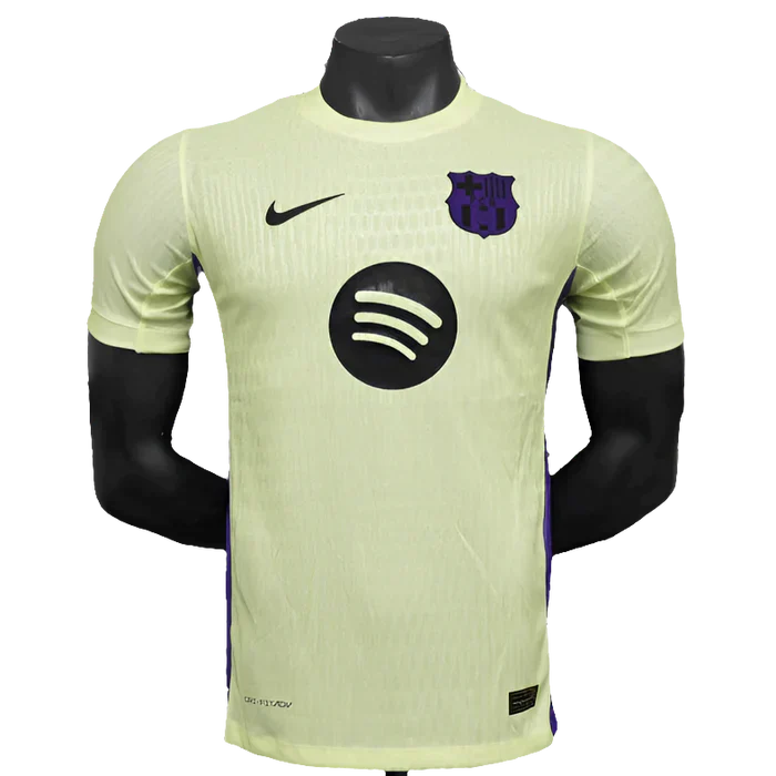 Camisa Barcelona Edição Especial 25/26 - Amarelo Claro - Versão Jogador