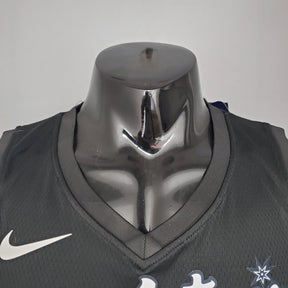 Camisa NBA San Antonio Spurs #4 White - City Edition Black