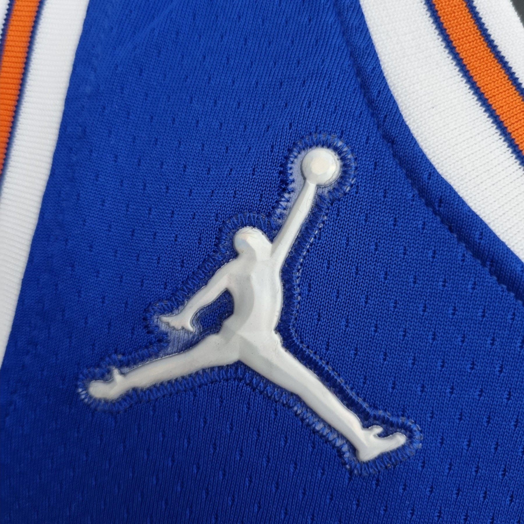 Camisa NBA NY Knicks #9 Barret - 75° Aniversário Limited Blue