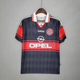 Camisa Bayern Retrô 1997/1999 Preta e Vermelha - Adidas
