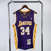 Regata Mitchell & Ness Lakers Shaquille O'Neal 1999-2000 Roxa
